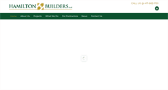 Desktop Screenshot of hamilton-builders.com